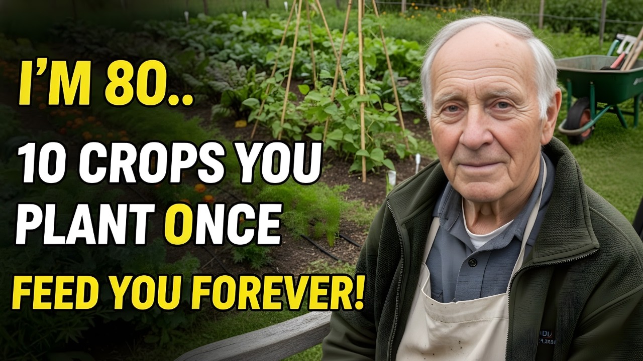 10 Crops You Plant ONCE That Will Feed You FOREVER!