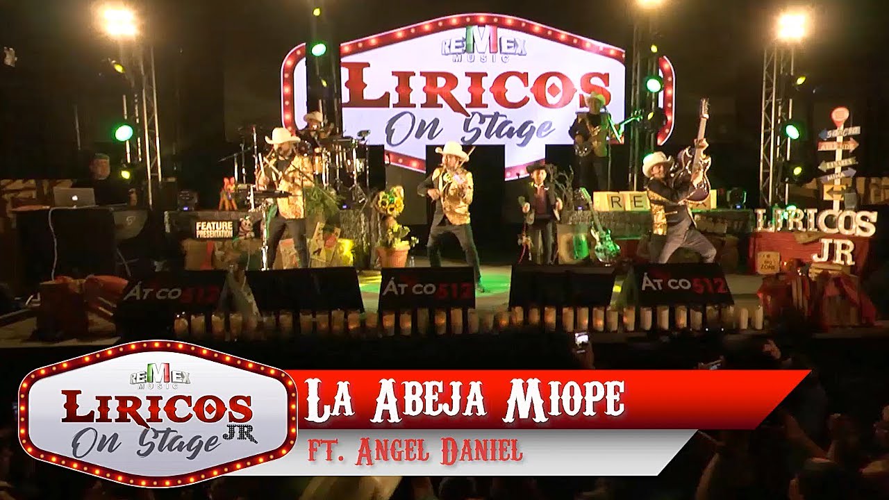 Los Liricos Jr. On Stage - La abeja miope ft. Angel Daniel (Video Oficial)
