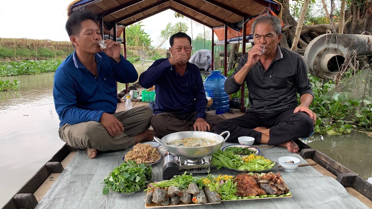 Đặc Sản Miền Sông Nước, Cá Chạch Nhúng Mẻ | Góc Quê