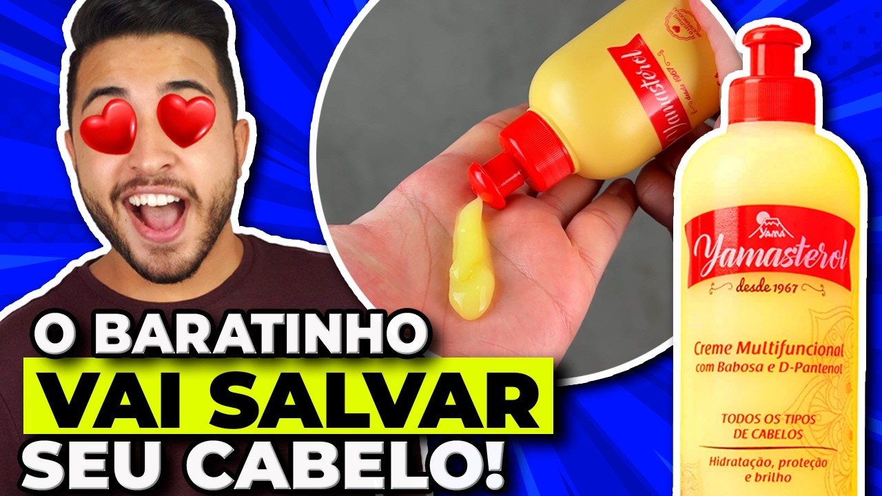 5 Formas de como usar o Yamasterol para RECUPERAR cabelo Ressecado!