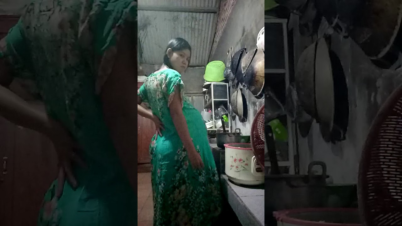 Lagi masak hamil tua