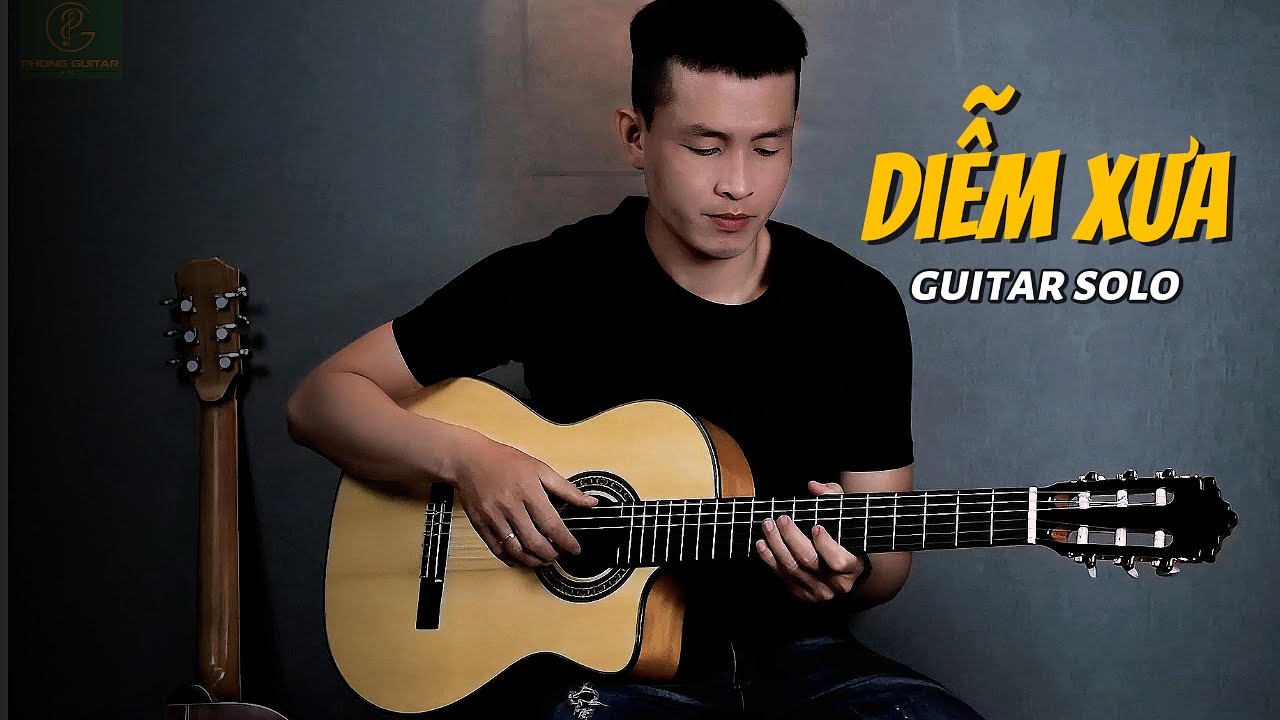 DIỄM XƯA - Trịnh Công Sơn | Guitar Solo cực hay | Phong Guitar BMT