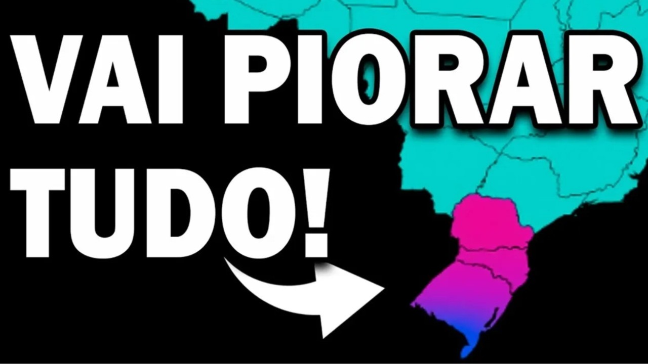 Urgente! Um fenômeno MUITO estranho está dividindo o Brasil… O tempo vai mudar... Sudeste e Sul