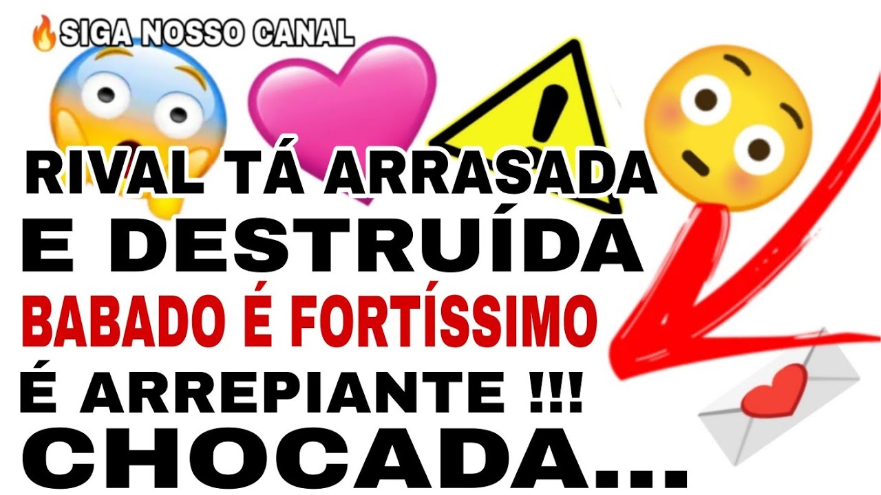 💣 3 SURPRESA INCRÍVEIS Q VÃO ACONTECER RIVAL E SER AMADO  DOMINGO BRUXA ELE E A OUTRA CATREVA TAROT
