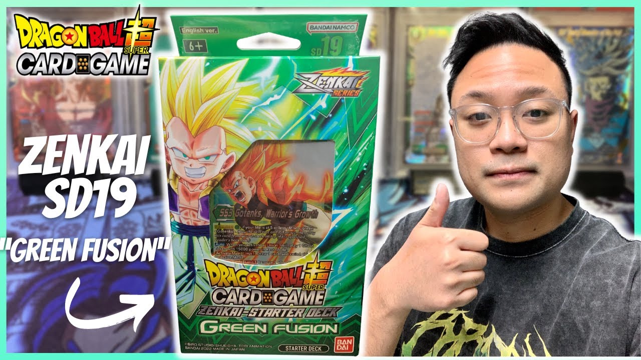Dragon Ball Super Zenkai Series Starter Deck SD19 Green Fusion