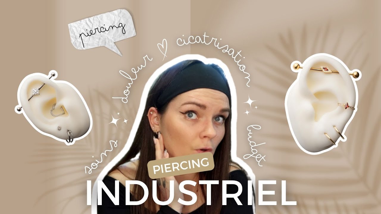 PIERCING INDUSTRIEL : conseils, cicatrisation, prix, douleur... 🤯