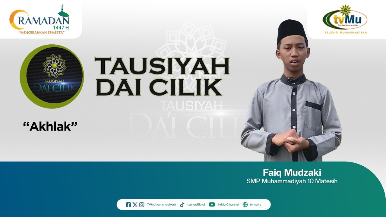 MENJADI PEMUDA YANG SELAMAT DI AKHIR ZAMAN | FAIQ MUDZAKI || DAI CILIK