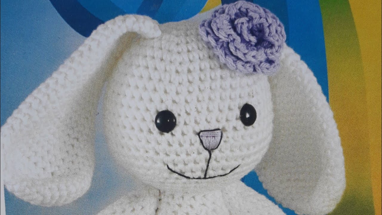 Coneja tejida a crochet. Ultima parte!