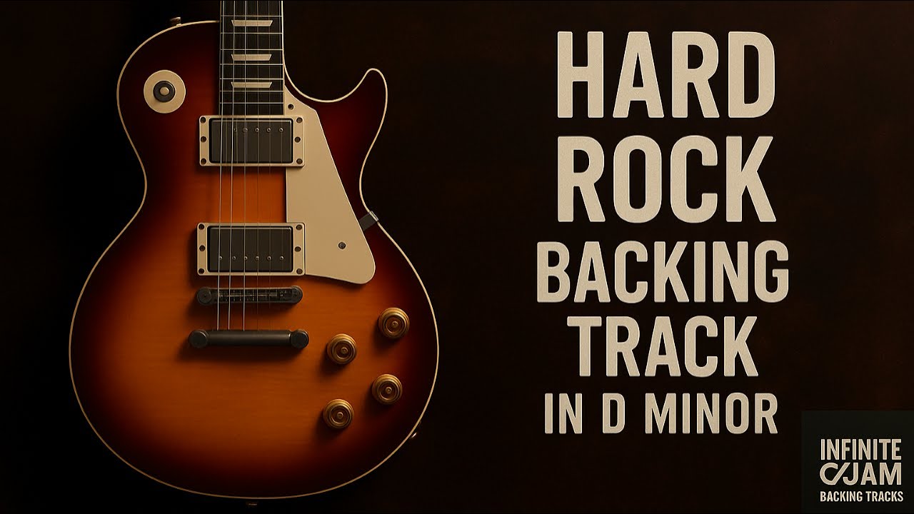 Hard Rock Backing Track in D Minor