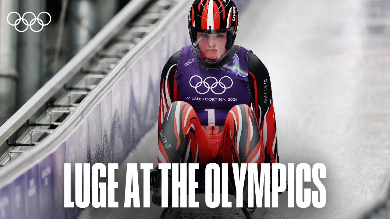 The Beauty and Thrill of Luge 🛷❄️ | Milano Cortina 2026 Practice Sessions