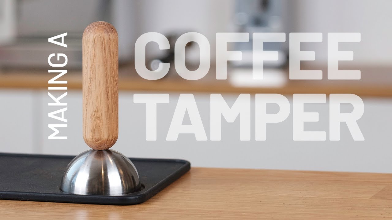 making a coffee tamper