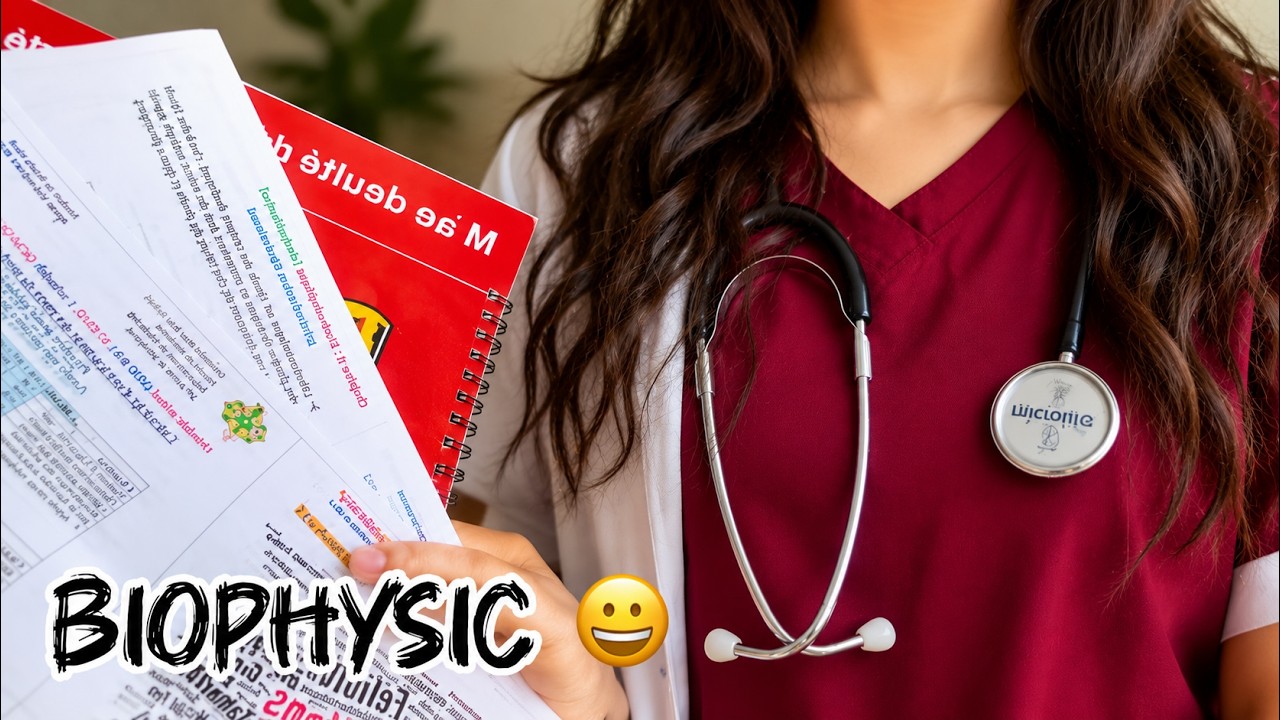 Biophysique Première année médecine 🤍🩺