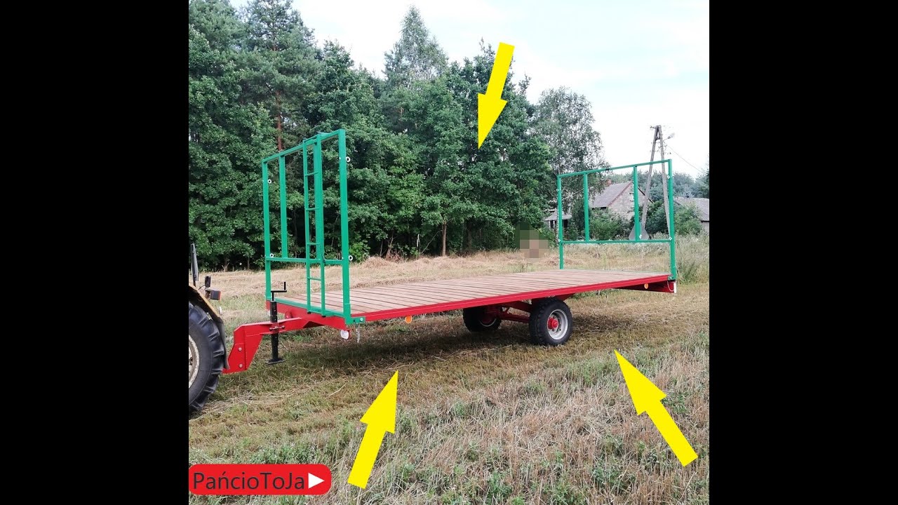 Budowa Platformy do transportu siana i słomy!!! BUDOWA OD PODSTAW! #2021r.