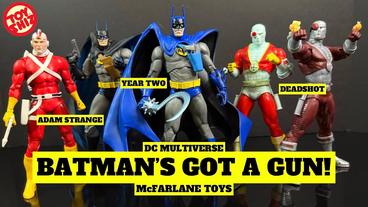 2025 YEAR TWO BATMAN - DEADSHOT - ADAM STRANGE | DC Multiverse Collectors Ed | McFarlane Toys