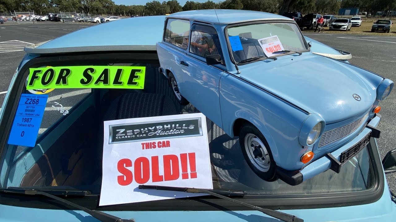 Trabant 601 SOLD at DAX Classic Auto Auction in Florida