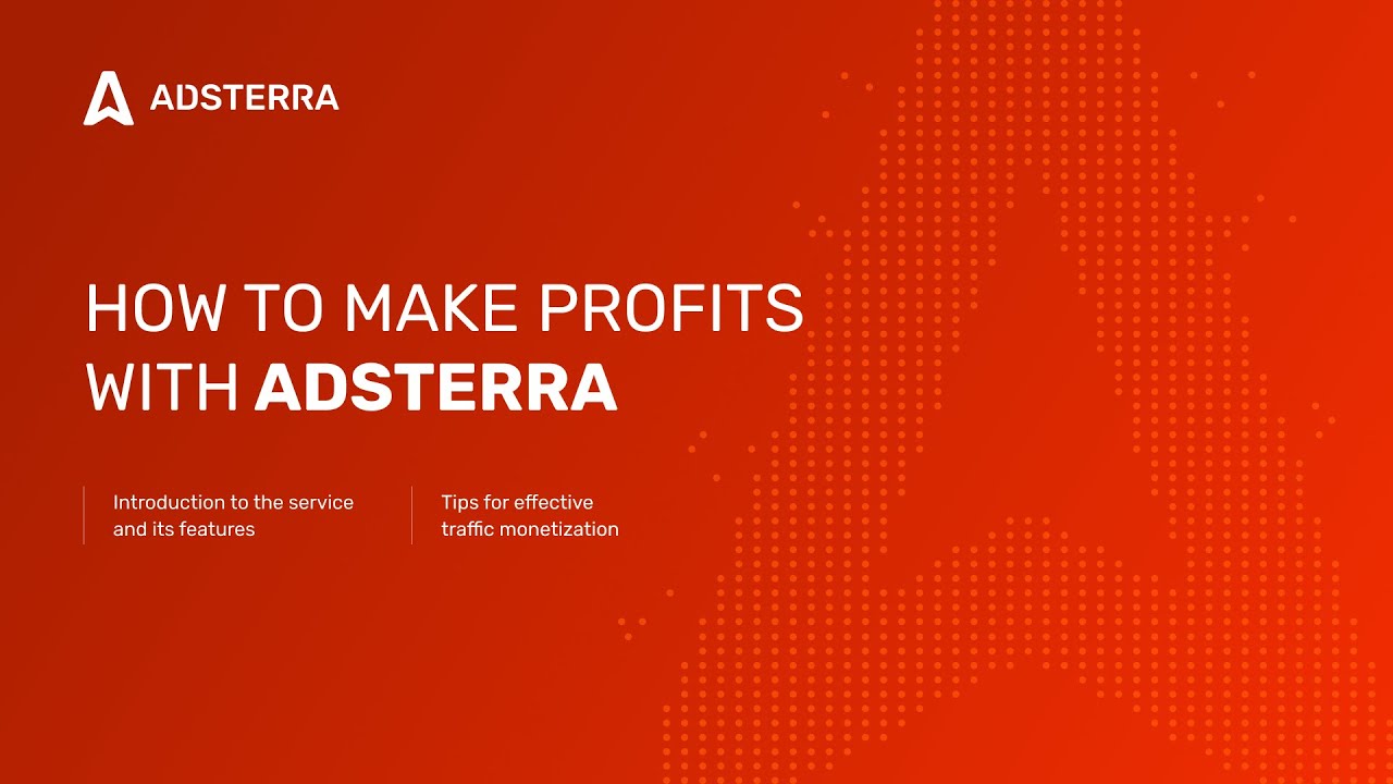 Adsterra Onboarding for Publishers