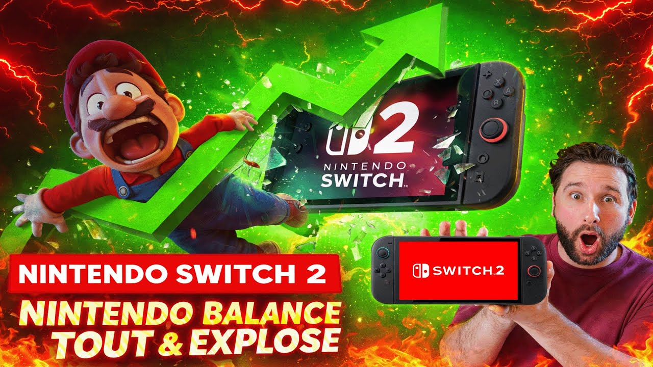 NINTENDO SWITCH 2 : NINTENDO BALANCE TOUT & EXPLOSE 😱 RESULTATS ? IMPRESSIONANT 🔥