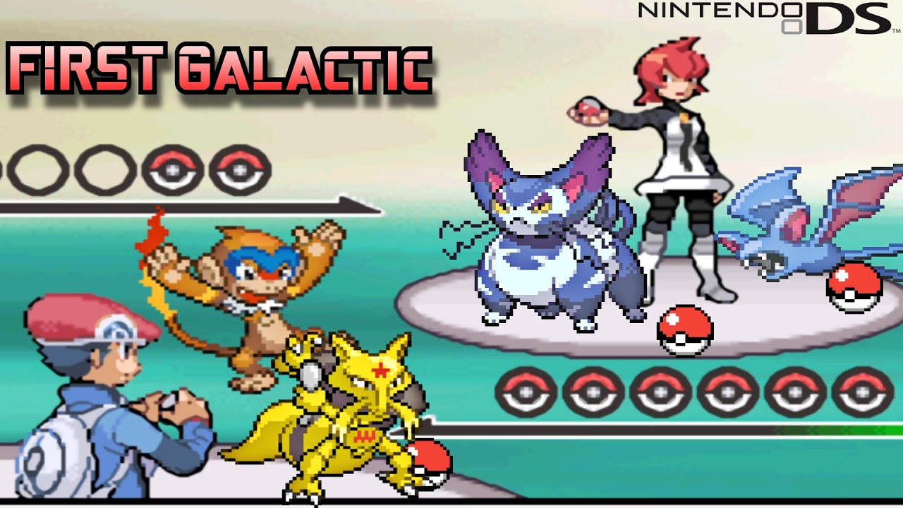 Pokemon: Platinum (Nintendo DS) - 1st Galactic Commander of Eterna City