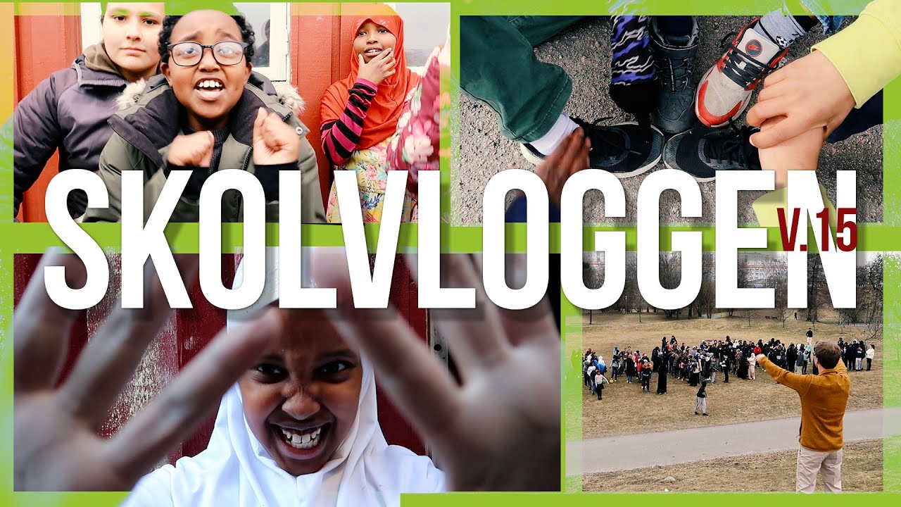 SkolVloggen v.15 //Palsdagen // Brandövning // Kritor