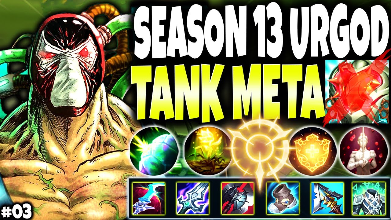 COUNTER SEASON 13 TANK META WITH OUR URGOT BUILD GUIDE | LoL Meta Urgot #03 Preseason 2023 Gameplay