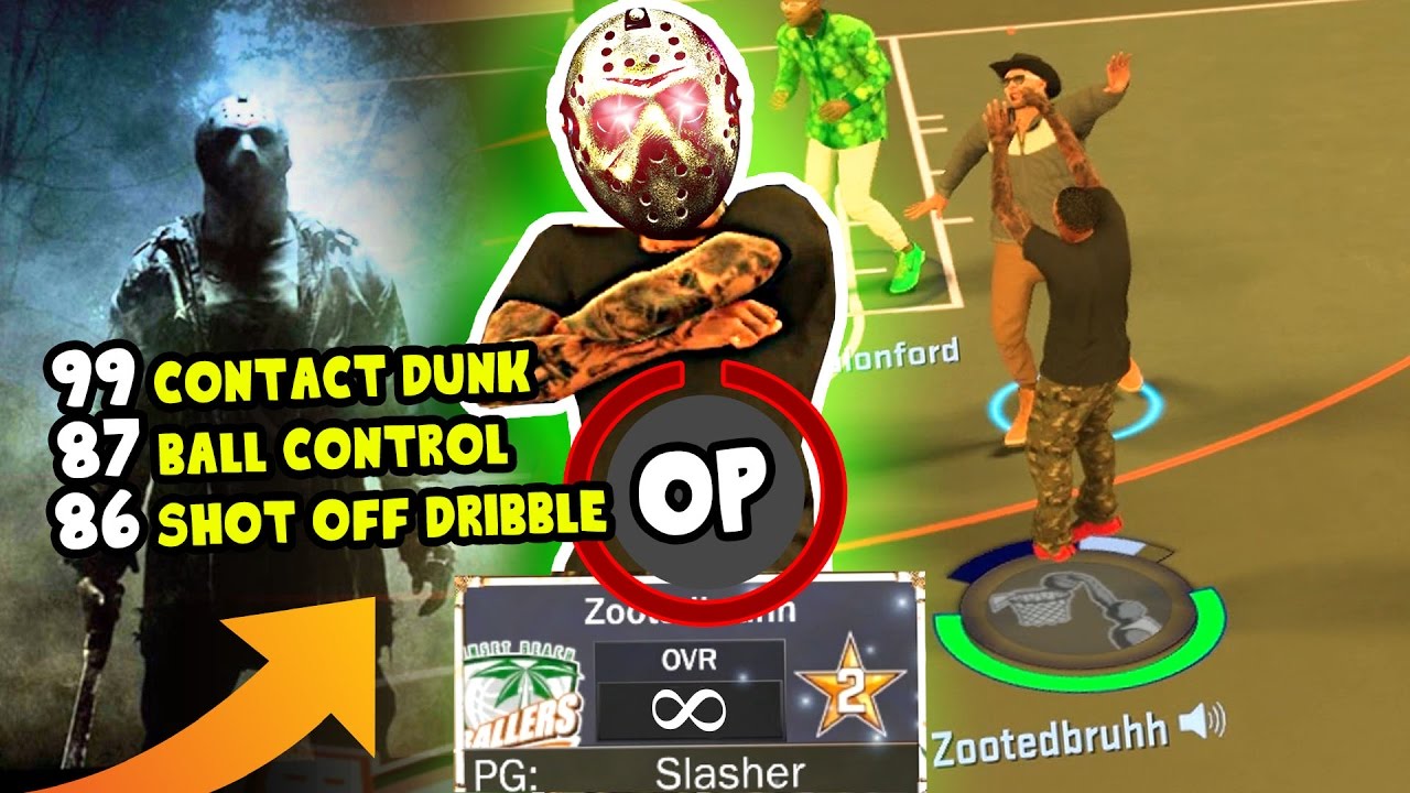 MOST OP SLASHER IN NBA 2K17! SLASHER DRIBBLES LIKE PLAYMAKER & SHOOTS LIKE SHOT CREATOR!!!