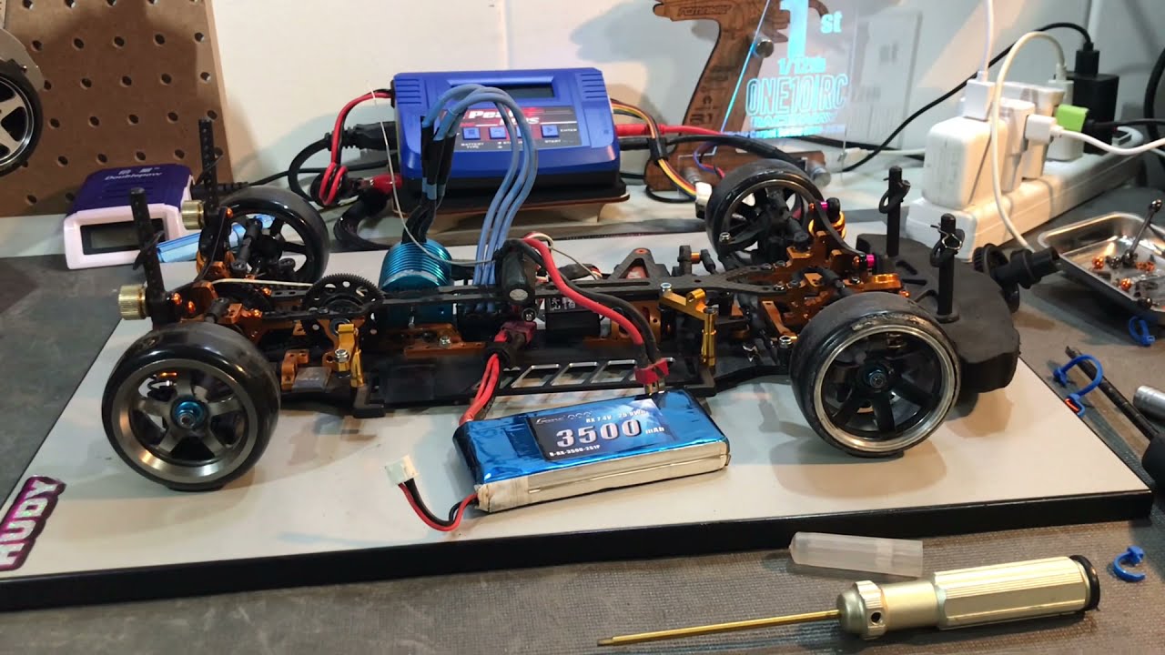 AWD CONVERT TO RWD DRIFT CAR WITH BURN OUT SYSTEM SERVO