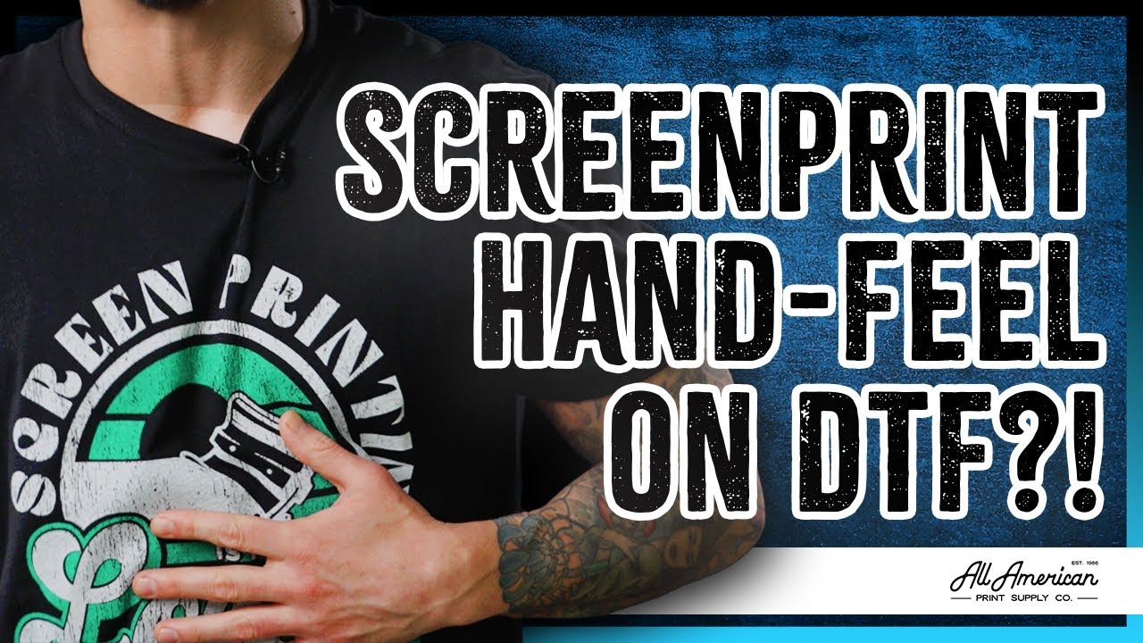 Direct-to-Film that Feels Like Screenprint?!