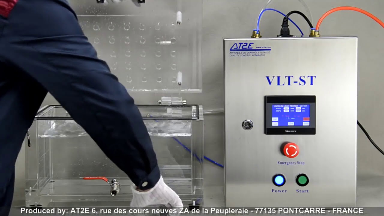 VLT ST - Vacuum Leak Tester on Blister (Standard Model) / Caisson à vide  / Camara de Vacio