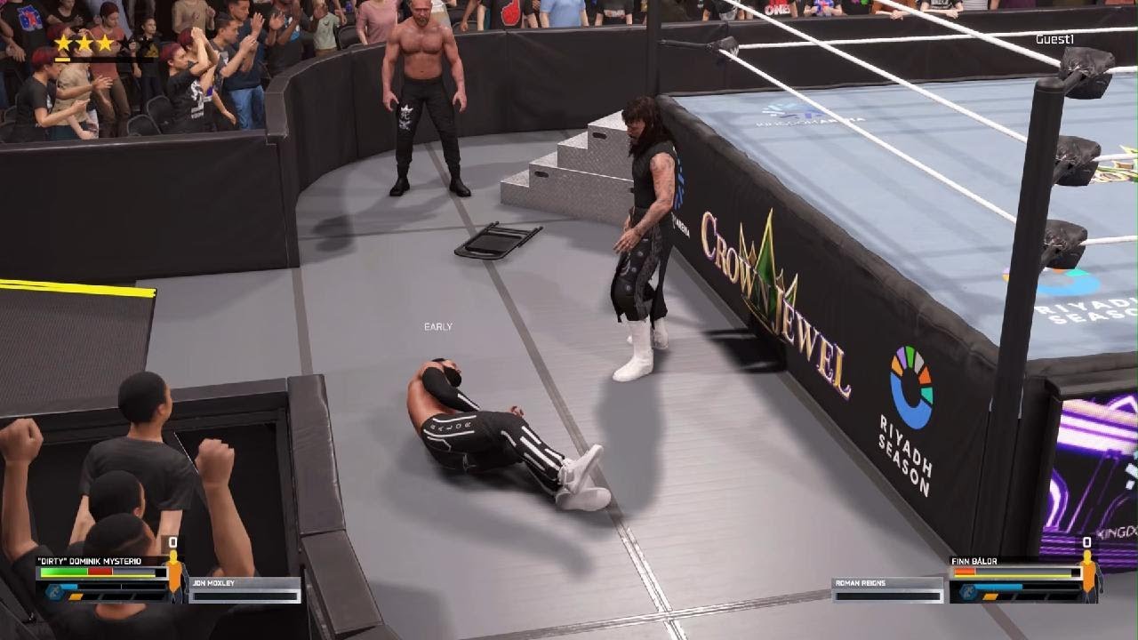 WWE 2K25 Dominik and Finn Balor Tear each other apart and gets added to factions for the war