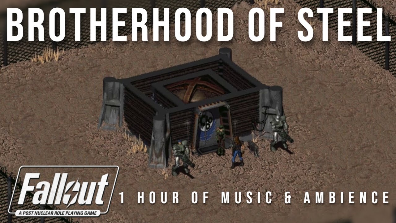 Fallout - Brotherhood of Steel Bunker / Lost Hills - 1 Hour of Music and Ambience
