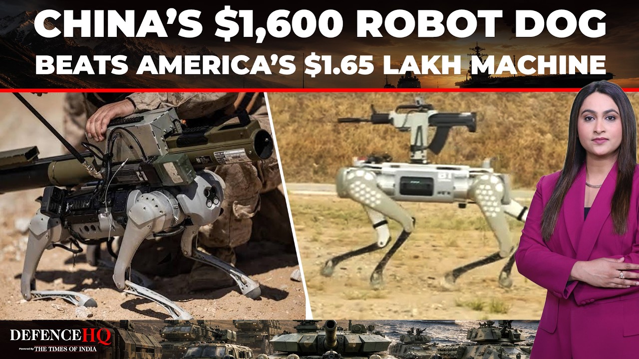 China Robot Dogs Use U.S. Army Research, Outpace American Military Machines