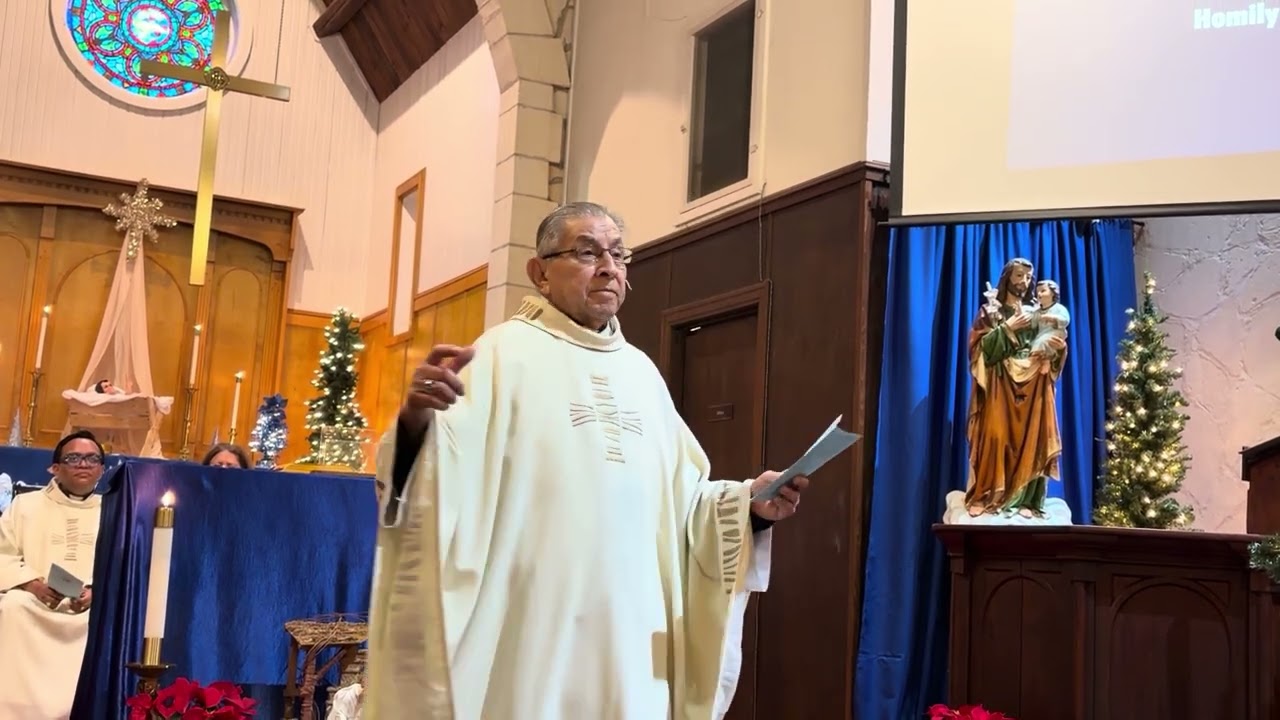 Father Roy's Homily - The Feast of the Holy Family