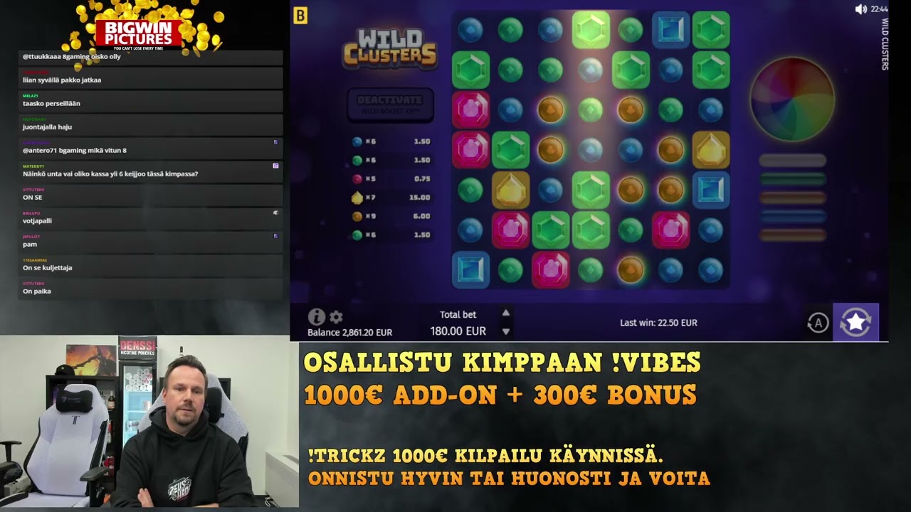 Wild Clusters ( Bgaming Reactoonz with bonus buys ) BIG WIN!