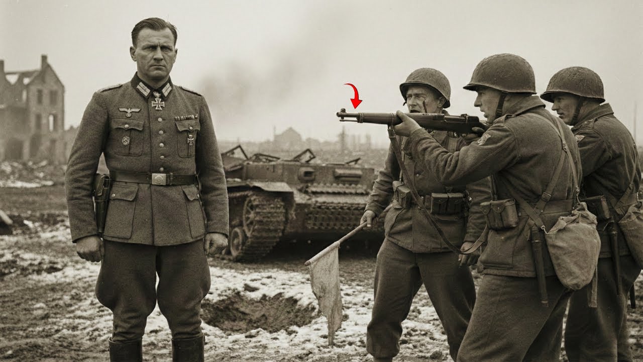 Was US-Soldaten taten, als ein deutscher Major sich weigerte zu kapitulieren