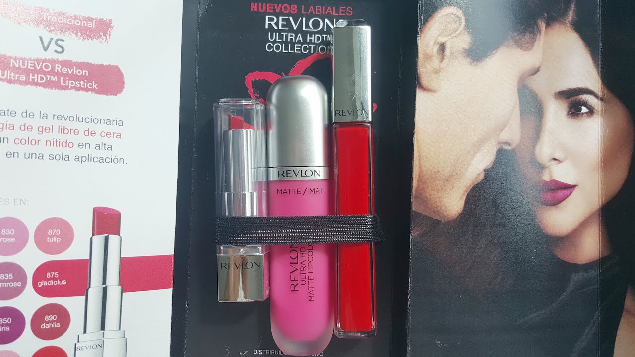 Nuevos labiales Ultra HD de Revlon *swatches*