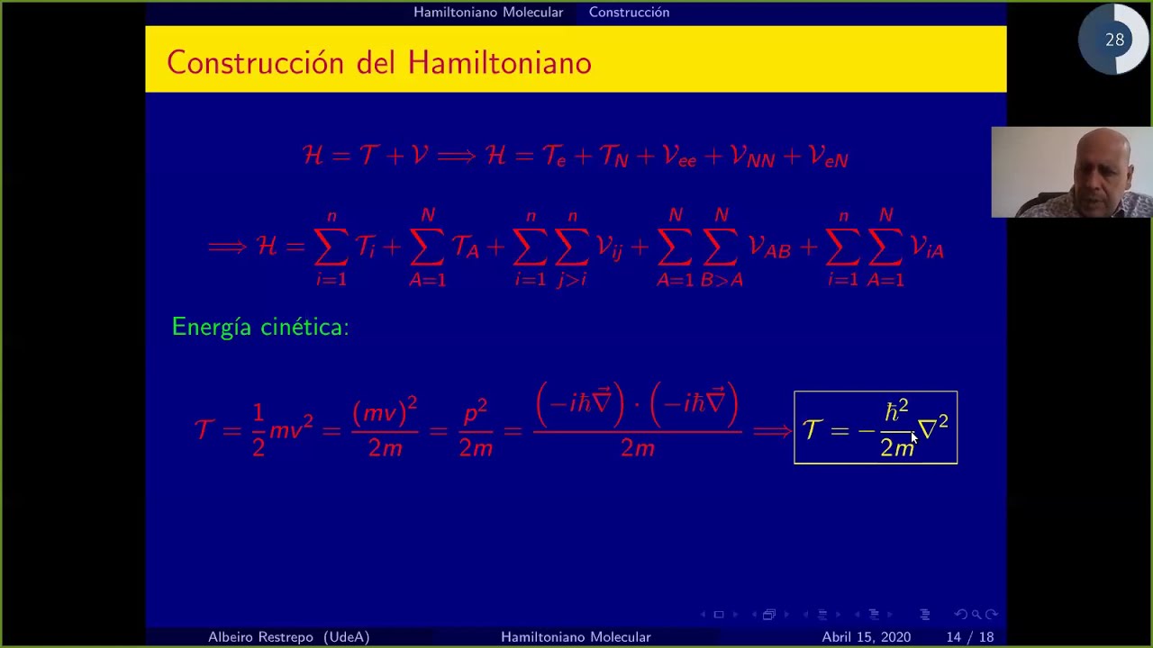 El Hamiltoniano molecular