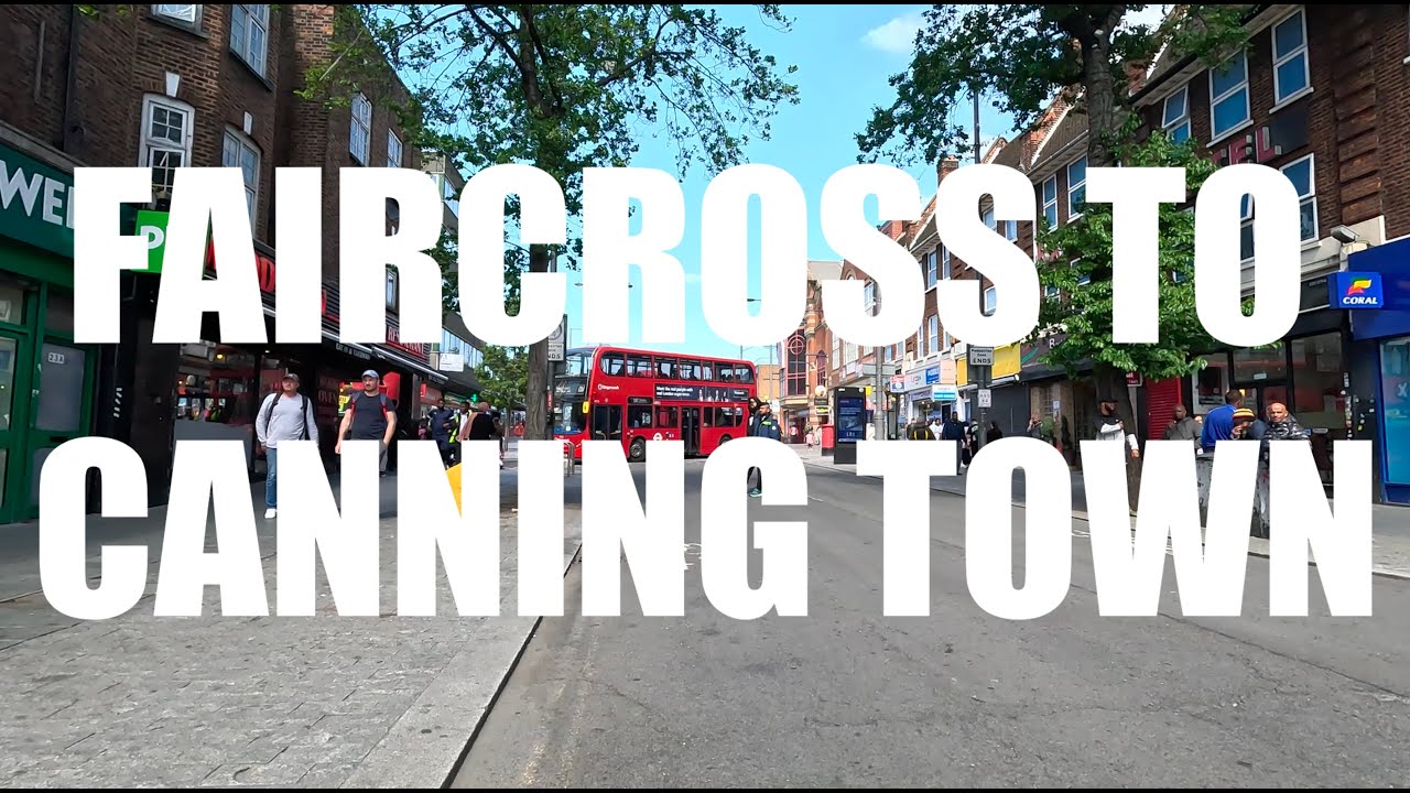 Faircross to Canning Town - Ripple Road - North Relief Road - Barking - Barking Road - Green Street
