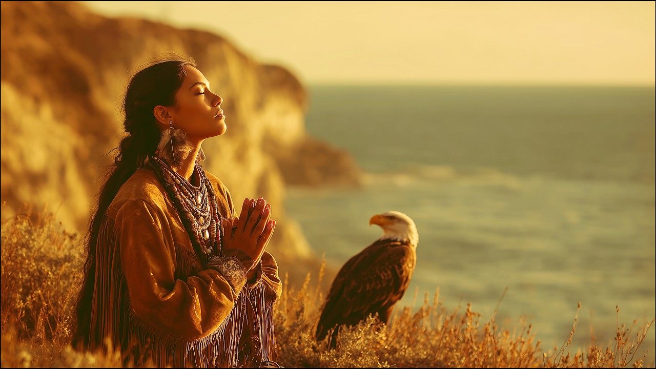 Spirit of the Feather | Native American Flute Music 432Hz