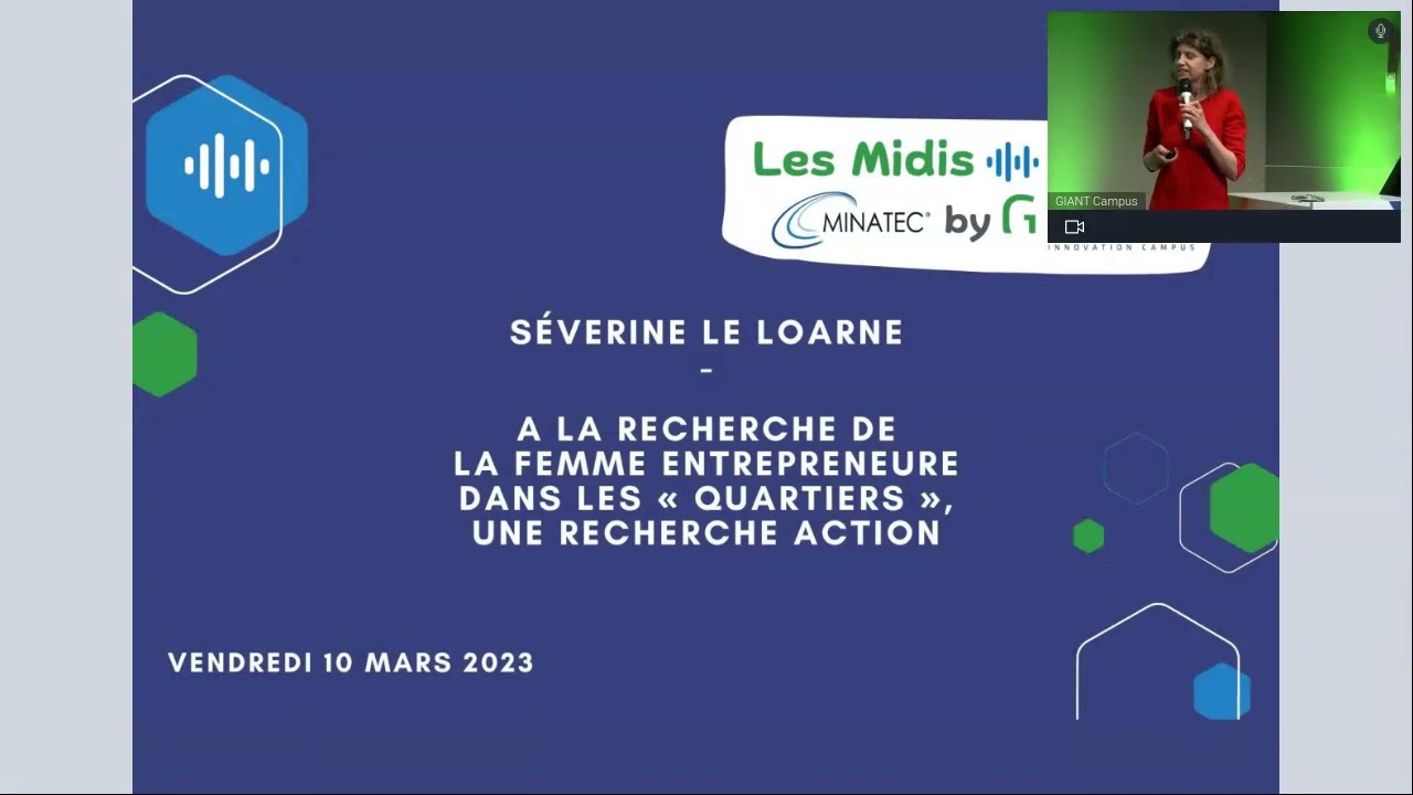 A la recherche de la femme Entrepreneure dans les « quartiers », une recherche action