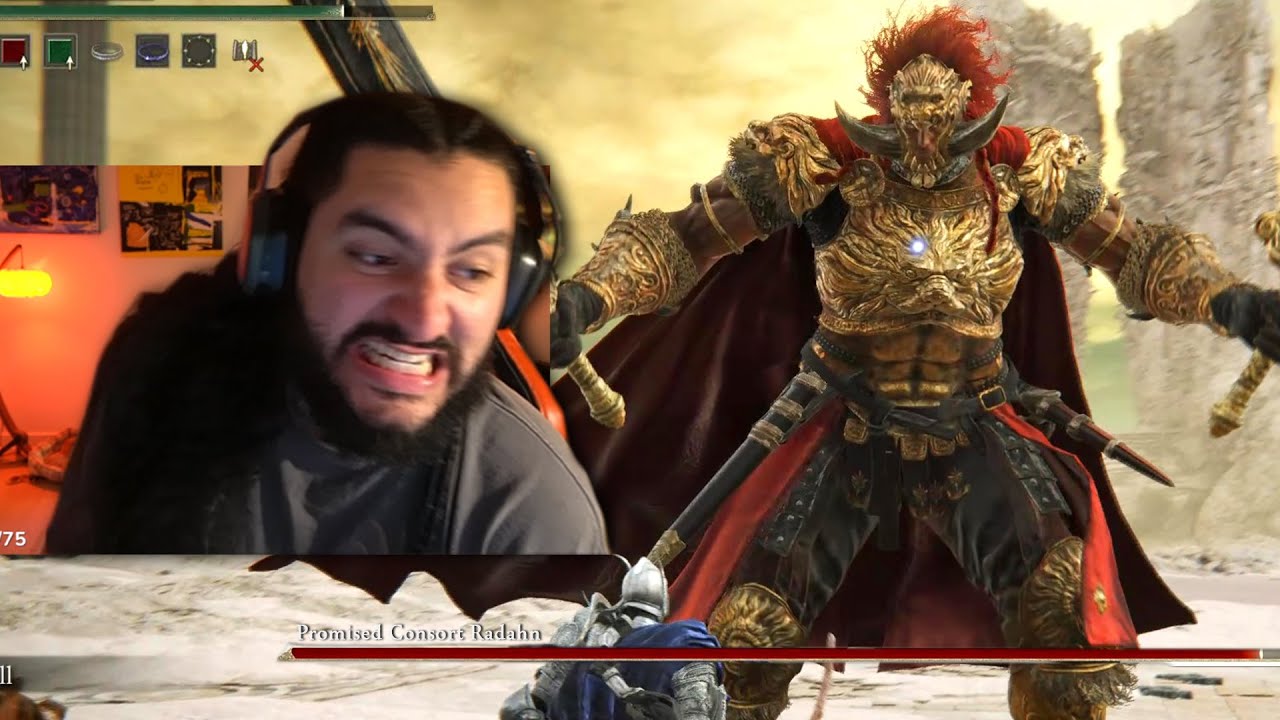 Everytime Tony Statovci Raged While Fighting Promised Consort Radahn