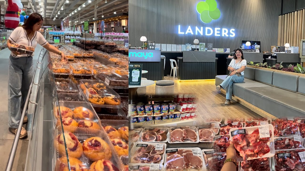 LANDERS GROCERY SHOPPING 🛒 50% OFF BY1TAKE2 MEMBERSHIP Nakakadismaya!Bawal Mag Vlog !