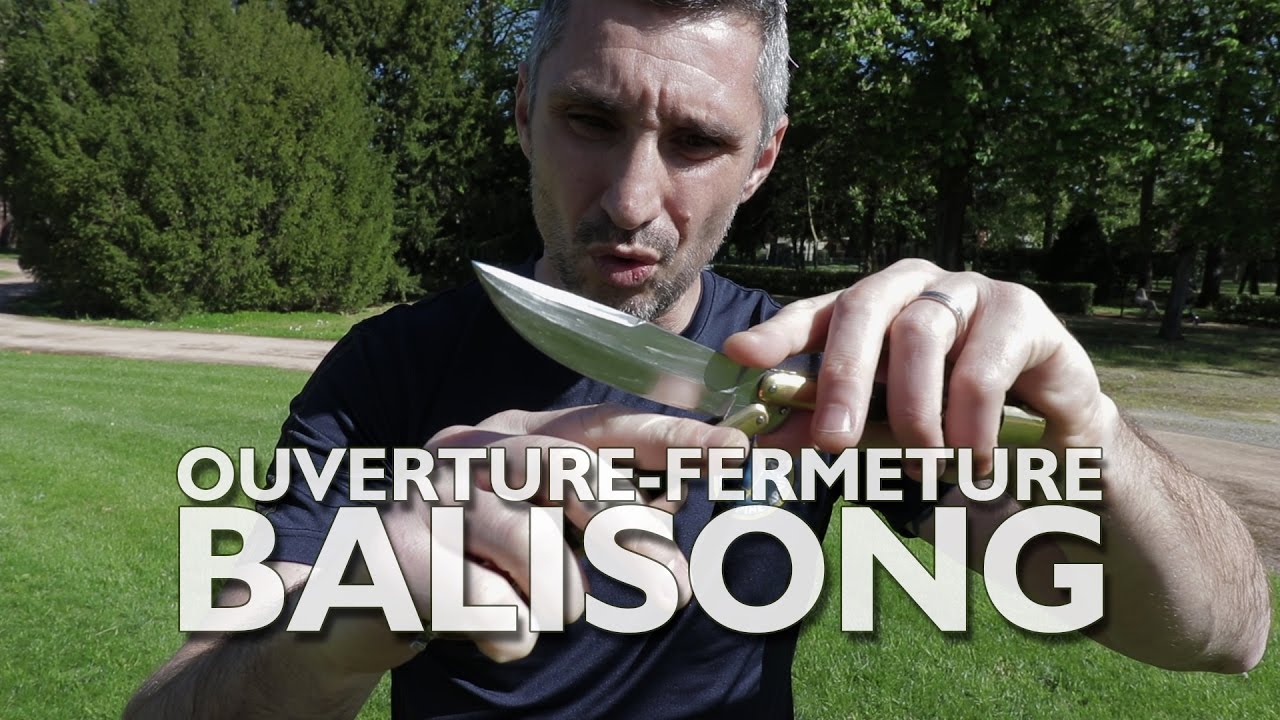 Comment ouvrir et fermer un couteau Balisong ? Educatif