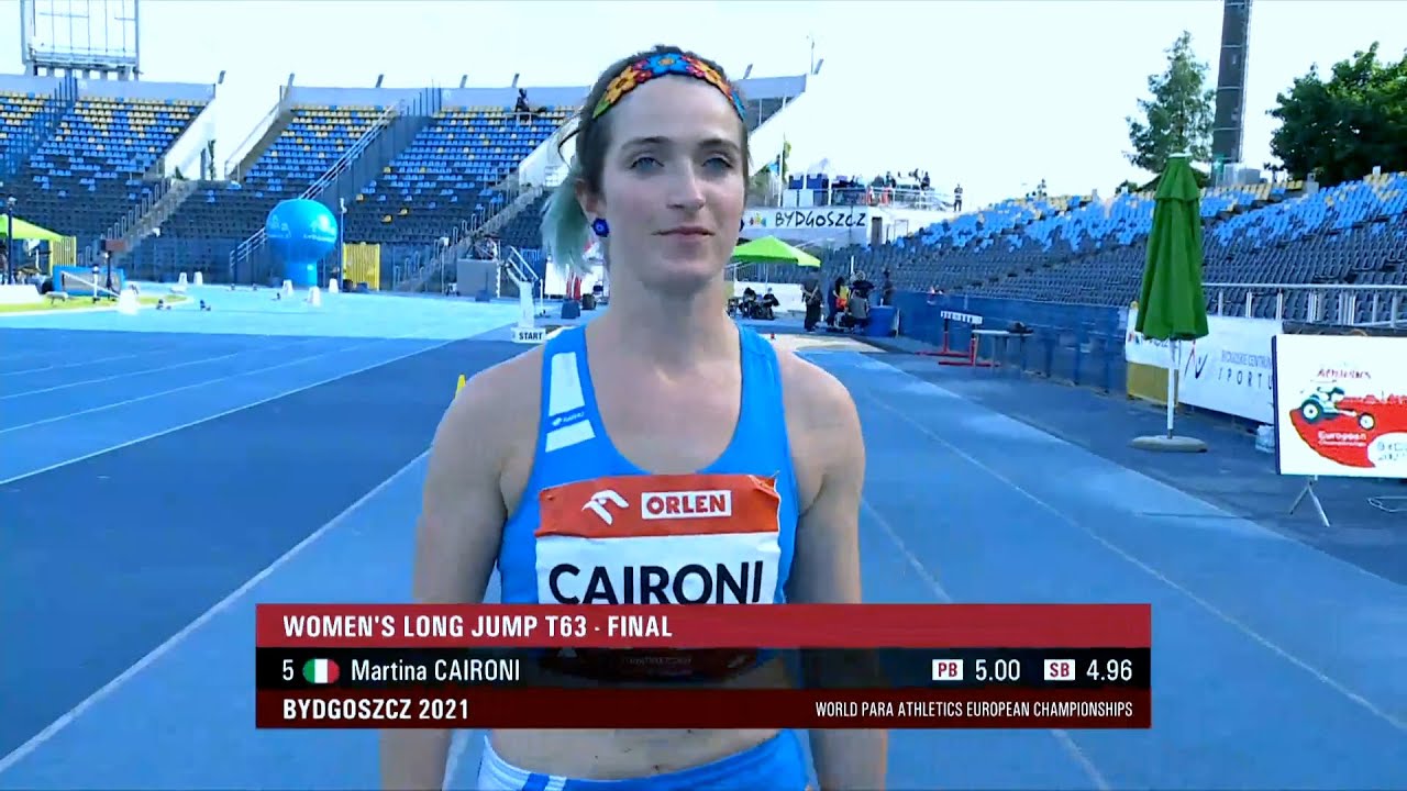 Martina Caironi, Cat. T63, Record del Mondo nel salto in lungo