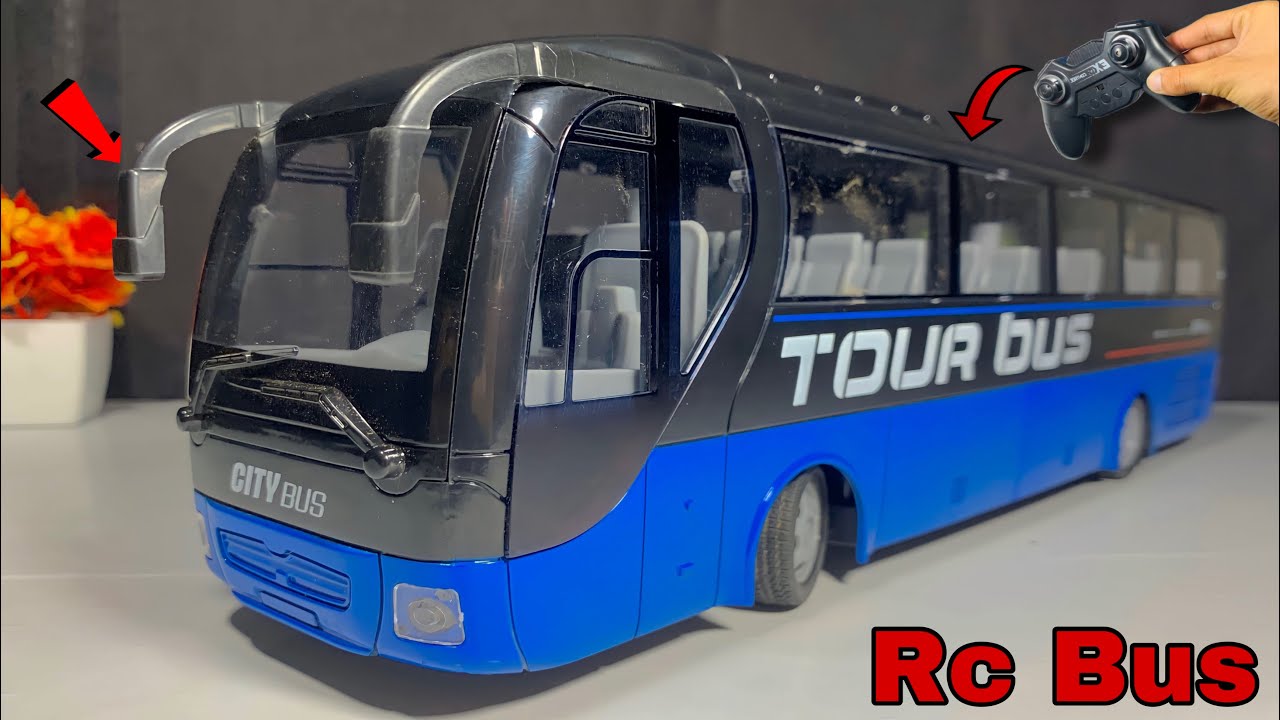 Remote Control Luxury City Bus Unboxing & Testing - MKR Modified