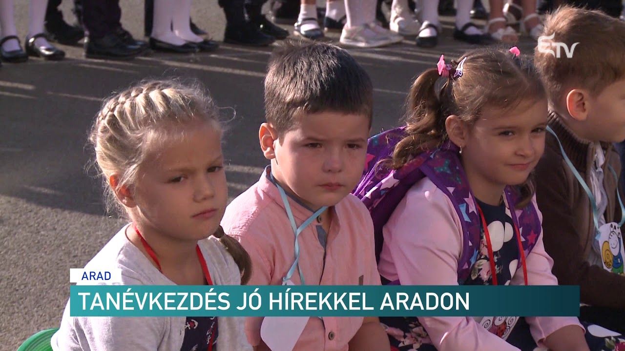Tanévkezdés jó hírekkel Aradon – Erdélyi Magyar Televízió