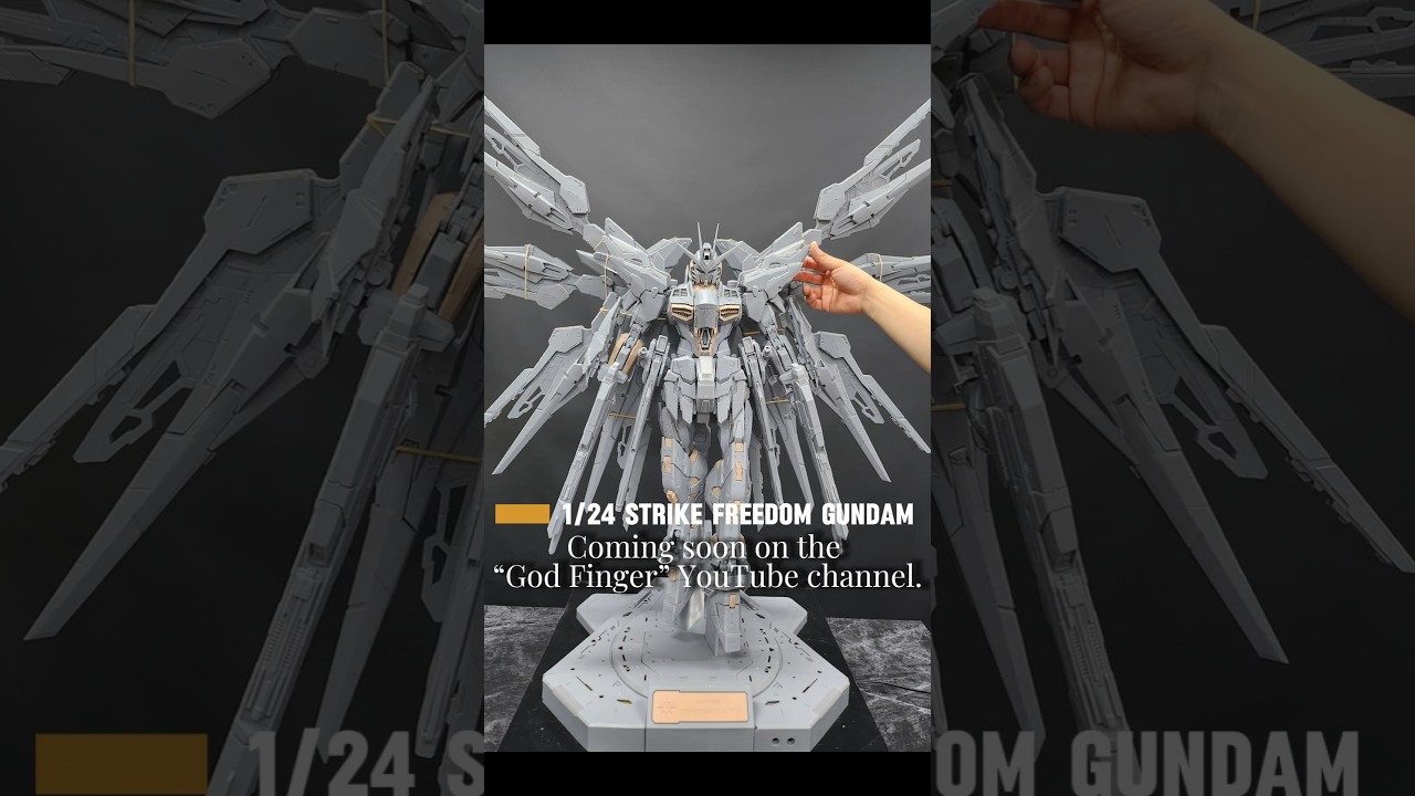 1/24 대형 스프덤 Strike Freedom Gundam 🔥  전세계에 딱 하나!