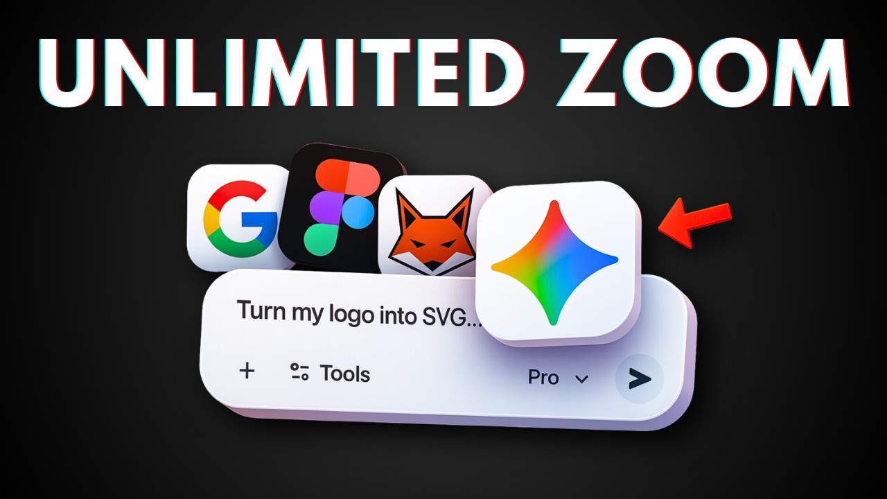 How to Turn Any Logo into SVG with Gemini for SHARPER Image Quality