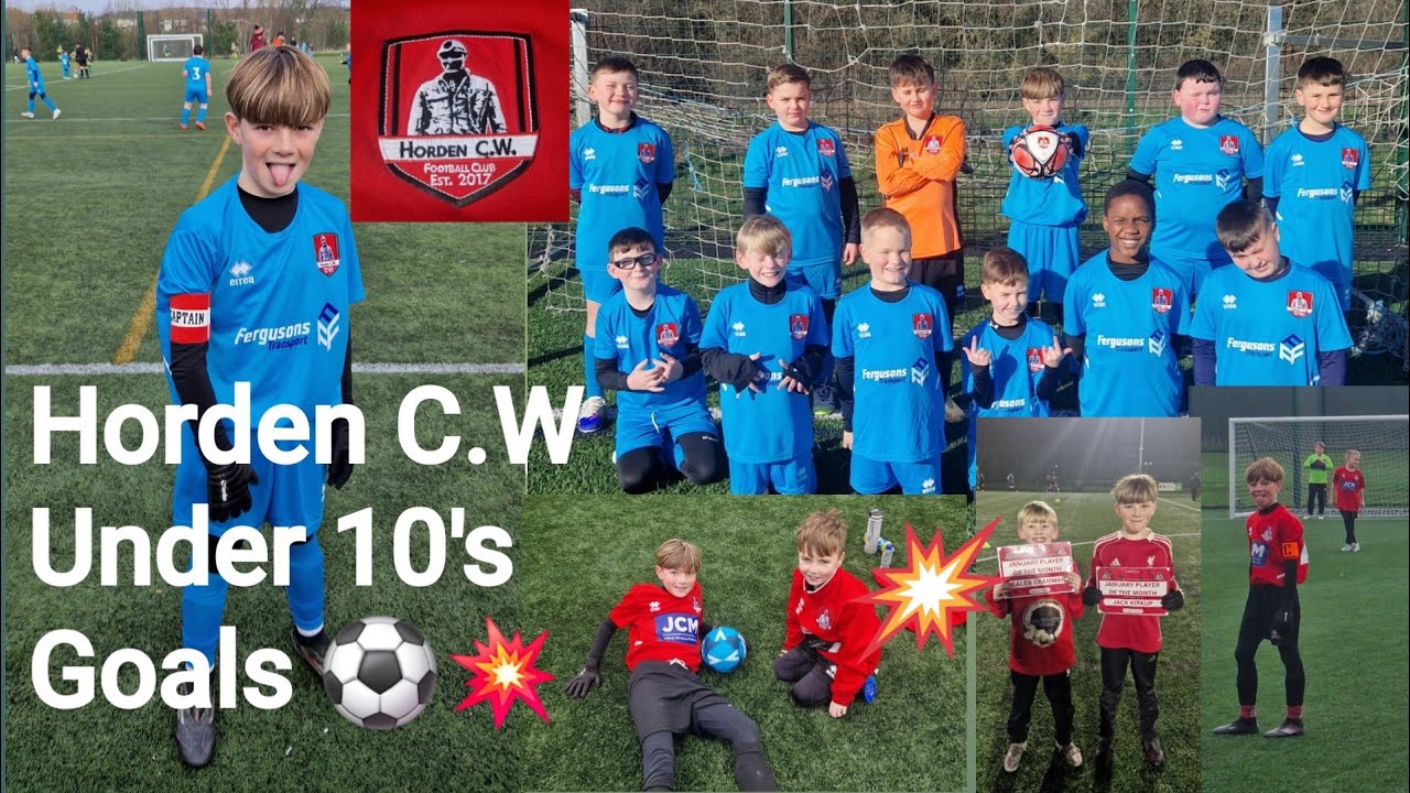 Horden C.W / Under 10's / Goals ⚽️💥 #footballhighlights #goals #football 