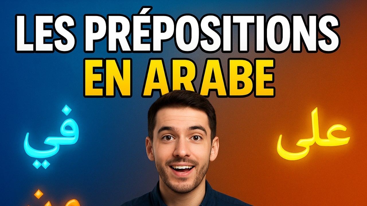 Apprends les Prépositions en Arabe en 10 Minutes ! (Cours Simple et Clair)