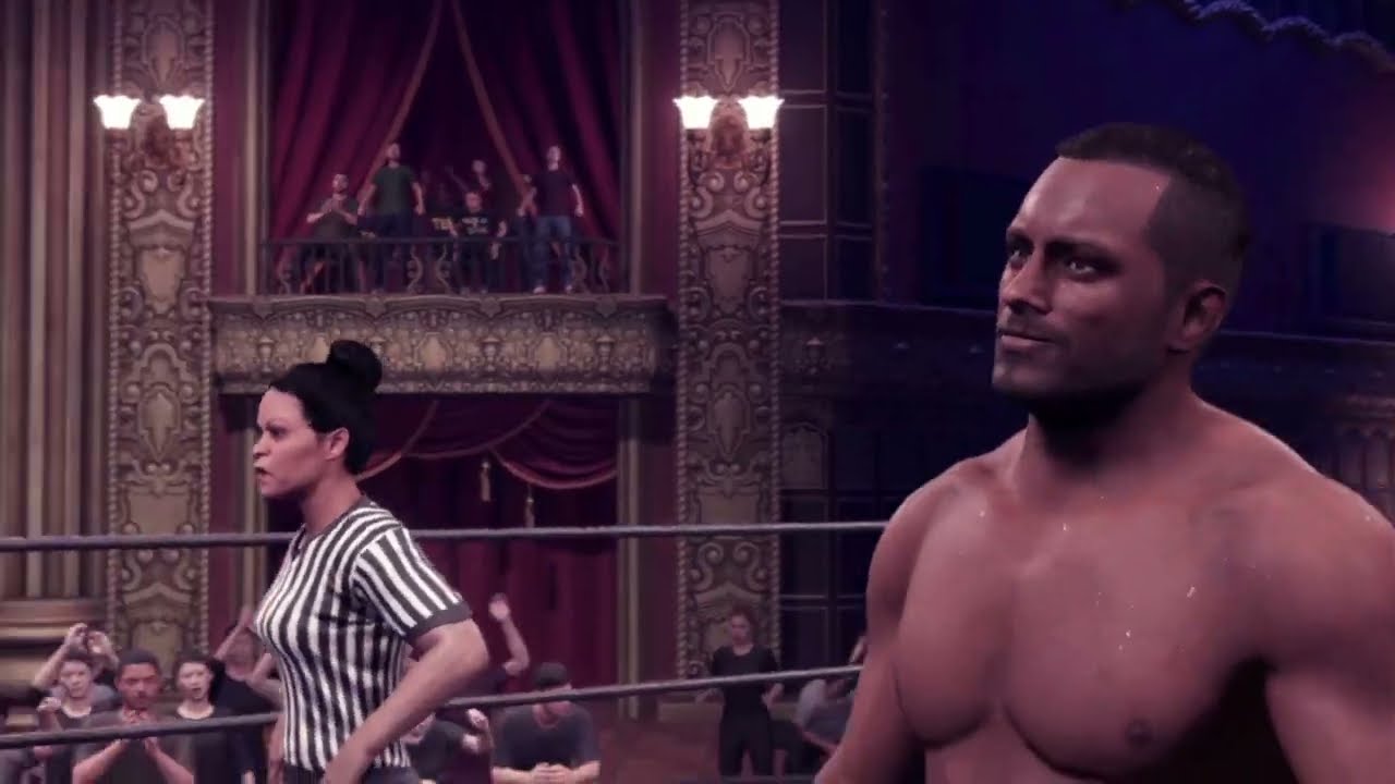 WWE 2K24 My RISE ANTHONY VS Cole Quinn